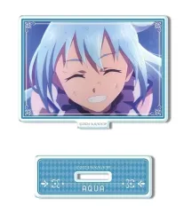 【中古】アクリルスタンド・アクリルパネル デザイン02(アクア/A) ミニアクリルスタンド 「この素晴らしい世界に祝福を!3」