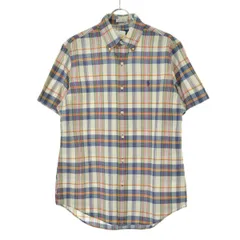 【RALPHLAUREN】マドラスチェック ボタンダウン半袖シャツ