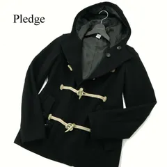 Pledge プレッジ ダッフルコート ブラック 50 2025年最新】Pledge ダッフルコートの人気アイテム - メルカリ
