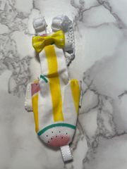 鳥のオムツ・Sサイズ☘️インコグッズ☘️フライトオムツスーツ✨スイカ・S✨