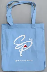 【中古】雑貨 ころん(すとろべりーぷりんす) STPR スクエアトート ライトブルー 2022 Spring オフィシャルグッズ