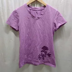 パタゴニア ストレッチ Vネック 半袖シャツ Tシャツ S パープル 53660 レディース patagonia  トップス