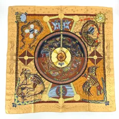 極美品 エルメス HERMES シルクスカーフ カレ90 REVE D'AUSTRALIE オーストラリアの夢