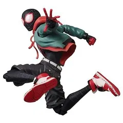 【中古】千値練(Sentinel) スパイダーマン：スパイダーバース SVアクション マイルス・モラレス／スパイダーマン（三次再販） ノンスケール ABS＆PVC製