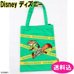 Disney ディズニー トートバッグ ニック ラン ナラティブトートバッグ ズートピア DS5498 タテ型トート
