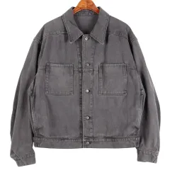 クアー COOR ツーポケット デニム ジャケット S