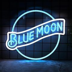 ネオンサイン ネオンライト ネオン管 看板 LED 照明 ブルームーン