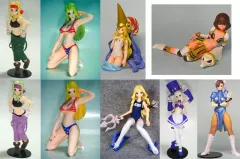 【中古】トレーディングフィギュア 全9種セット 「SR カプコンリアルフィギュアコレクション ファイティングジャム編」
