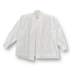 国内正規 MARNI 16AW ボタンレスドレスシャツ マルニ M05DL0028 S44928 ホワイト 46 59704A6のサムネイル