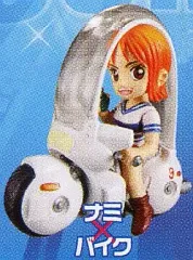 【中古】食玩 トレーディングフィギュア ナミ×バイク 「ドラゴンボール×ワンピース 夢のフュージョンフィギュア」