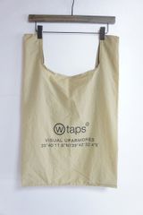 美品21SS WTAPSダブルタップス CONVENI BAG コンビニ トート バッグ パッカブル 211TQDT-CG05 BEIGE 725M★13