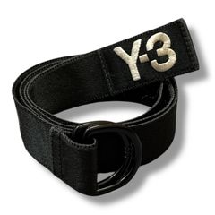 Y-3 LOGO RING BELT ロゴリングベルト ワイスリー ヨウジヤマモト アディダス ブラック L 84531A5