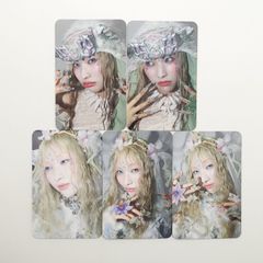 XG マヤ AWE regular盤 封入 5種コンプセット トレカ フォト カード MAYA  エックスジー