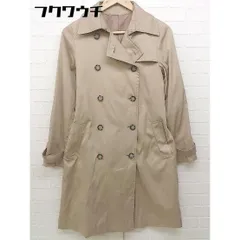 ◇ ◎ innowave イノウェーブ ウエストベルト付き 長袖 トレンチ コート サイズM ベージュ系 レディース 【中古】 【1103240001895】のサムネイル