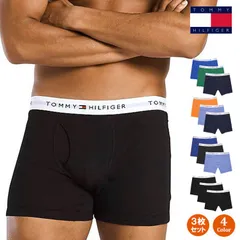 3枚セット TOMMY HILFIGER トミーヒルフィガー ボクサーパンツ ボクサーブリーフ コットン メンズ下着 インナー 09te037のサムネイル