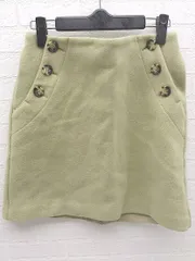 ◇ SLOBE IENA スローブイエナ ウール ミニ 台形 スカート 38 ベージュ * 1002799378529 【中古】 【1002799378529】