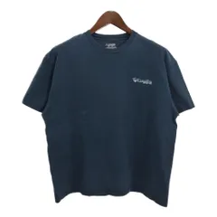 Columbia コロンビア PFG アニマルプリント 魚 半袖Ｔシャツ ネイビー (メンズ XL) 中古 古着 T4516のサムネイル