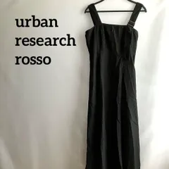 urban research rossoワンピースロング黒ブラックフリーサイズ
