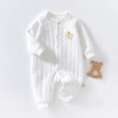 ☆ D ☆ 66cm ☆ ロンパース 長袖 ベビー コットン ベビー ロンパース 長袖 カバーオール ベビー服 パジャマ 子ども服 ルームウェア 部屋着 子供服 スナップボタン 新生児 コットン 綿 赤ちゃん 女の子 可愛い かわいい 出産お祝い