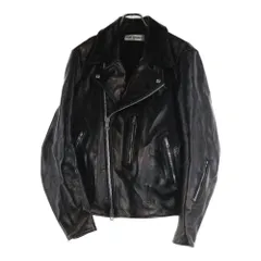 OUR LEGACY レザーダブルライダースジャケット OUR LEGACY(アワーレガシー) / ダブルライダースジャケット/48