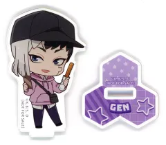 【中古】アクリルスタンド・アクリルパネル あさぎりゲン(テーマパーク) アクリルスタンド 「Dr.STONE」 アニメイトポイント交換景品