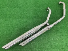 けん坊　新品未使用 ベントマフラー イントルーダークラシック ブルバード KENTEC ケンテック クラシック2IN1マフラー (FL) イントルーダー