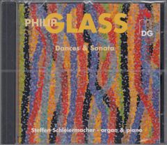 [CD/Mdg]フィリップ・グラス(1937-):ダンス第2番(1979)&3部作ソナタ(2000)&ダンス第4番(1979)/シュテファン・シュライエルマッハー(el-org & p)