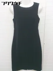 ◇ NATURAL BEAUTY BASIC ナチュラルビューティーベーシック ノースリーブ 膝下丈 ワンピース サイズM ブラック レディース 【中古】 【1106040003670】のサムネイル