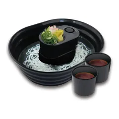 【動作確認済】【中古】ピーナッツクラブ 流しそうめん 爽涼 ブラック AN0303のサムネイル