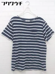 ◇ Sonny Label URBAN RESEARCH ボーダー 半袖 Tシャツ カットソー サイズM ネイビー ホワイト系 メンズ  【1110070013592】