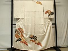 平和屋着物◎佐賀錦 六通柄袋帯 蜀江雪輪枝花文 金糸 正絹 逸品