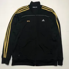 adidasリメイクジャケット adidas】navy × orange mesh line track jacket | 古着