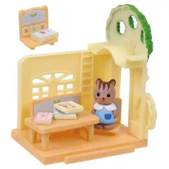 【中古】おもちゃ ようちえん＆くるみリスの赤ちゃん(アンブローズ) 「シルバニアファミリー 森のなかよしようちえん2」