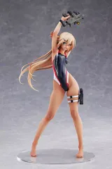 【中古】フィギュア 水泳部のコウハイちゃん 赤色ラインの水着Ver. 「ARMS NOTE」 1/7 塗装済み完成品 ホビージャパンオンラインショップ限定