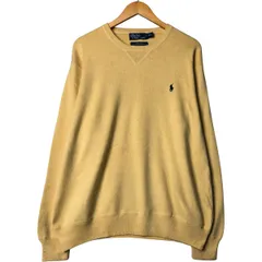 古着 ラルフローレン Ralph Lauren POLO by Ralph Lauren コットンニットセーター メンズXXL相当/eaa449593