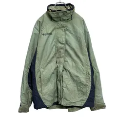 Columbia マウンテンジャケット M モスグリーン コロンビア レディース ライナー付き アウトドア キャンプ 古着卸 アメリカ仕入 a703-5897