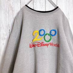 【入手困難】2000s Disney Vintage ディズニー 刺繍 スウェット #894