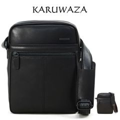 美品 ココマイスター 本革 フラップ メッセンジャーバッグ ダーク