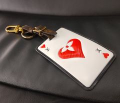 【未使用】ルイヴィトン ビジューサックタグ ゲームオンカード 614 希少！ ルイヴィトン ビジュー サック タグ・ゲーム・オン