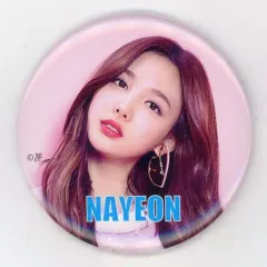 【中古】バッジ・ピンズ [単品] ナヨン(ピンク) “#TWICE”復刻デザイン缶バッジ 「CD #TWICE3 初回限定盤A」 封入特典