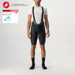 CASTELLI 防寒ロングビブパンツ　L ロングライドならコレ！最強パッド使用のCASTELLIビブショーツ