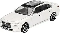 サンリッチジャパン 1/64 RHD BMW i7 xDrive60 ﾐﾈﾗﾙﾎﾜｲﾄ MGT00819-R ミニカー