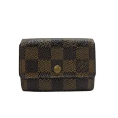 2384 LOUIS VUITTON ルイヴィトン コインケース 小銭入れ ダミエ ポルトモネ プラ