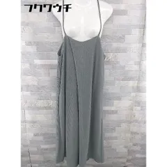 ◇ w closet ダブルクローゼット キャミソール オールインワン サイズF グレー レディース 【中古】 【1104050012729】のサムネイル