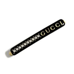 GUCCI ヘアピン クリスタル インターロッキングG - メルカリ