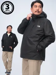 THE NORTH FACE ザ ノースフェイス 3WAY 大きいサイズ メンズ QUEST TRICLIMATE JKT DRYVENT クエスト トリクライメイト ジャケット ドライベント ブラック