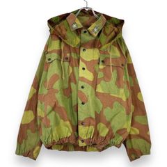 【フォロワー様クーポン配布中！】50s60s 50年代 60年代 イタリア軍 サンマルコカモ  迷彩柄 フード付き ミリタリー コンバット ジャケット ブルゾン jacket ユーロ 輸入古着 海外古着 メンズ【S4】