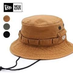 ニューエラ【ＮＥＷ ＥＲＡ】アドベンチャー ツイルコットン ダックコットン 帽子 バケットハット サファリハット アウトドア アジャスター付き アゴ紐 ユニセックス