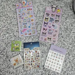 ドラえもん/クロミ/ケロピ/リラックマ/ミッフィー ステッカー まとめ売り