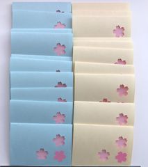 メッセージカード（30枚）桜①